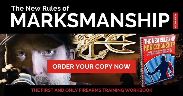 Image of the New Rules of Marksmanship Navy SEAL firearms training workbook