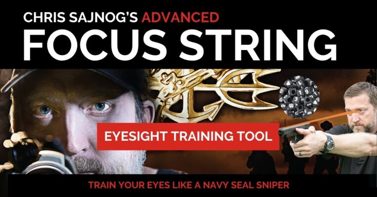 Picture of chris Sajnog with his advanced eyesight trainer